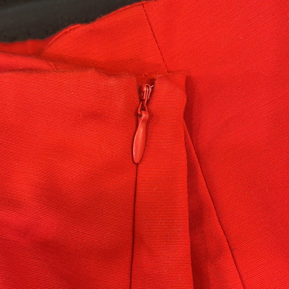 High Rise Red Shorts - Picture 4 of 5